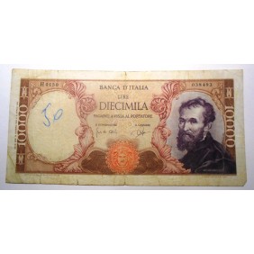 10.000 Lire Michelangelo...