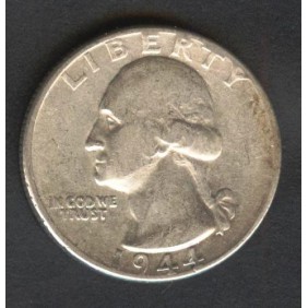 USA Washington Quarter 1944 AG
