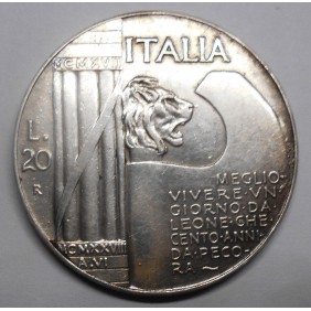 20 Lire 1928 ELMETTO AG