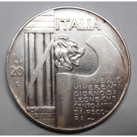 20 Lire 1928 ELMETTO AG