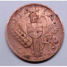 10 Centesimi Impero 1936
