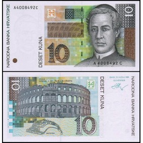 CROATIA 10 Kuna 1995