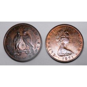 ISLE OF MAN 2 Pence 1971