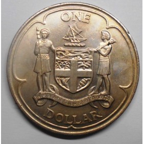 FIJI 1 Dollar 1969