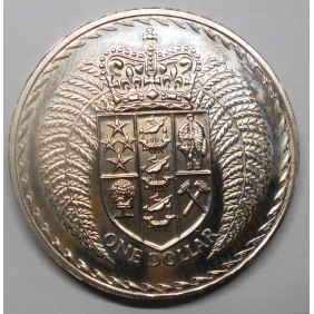 NEW ZEALAND 1 Dollar 1967...