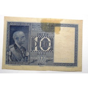 10 Lire 1938 / XVII...