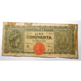 50 Lire 1944 Luogotenenza
