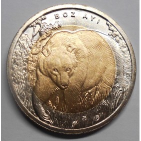 TURKEY 1 Lira 2011 Ursus...