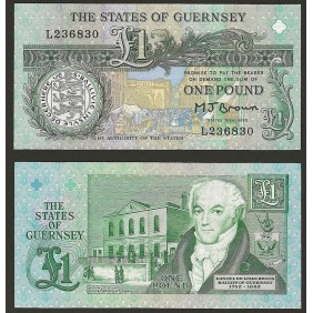 GUERNSEY 1 Pound 1991