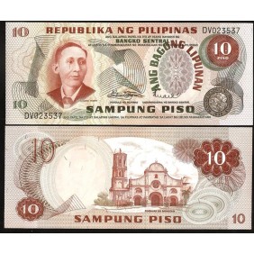 PHILIPPINES 10 Piso 1970