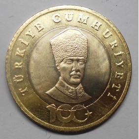 TURKEY 5 Lira 2023 -...