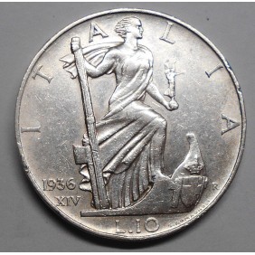 10 Lire 1936 AG