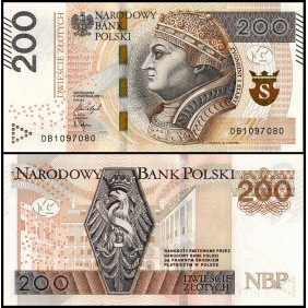 POLAND 200 Zlotych 2021