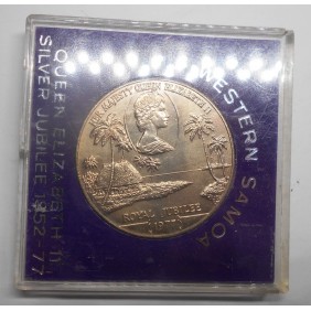 SAMOA 1 Tala 1977 Queen's...