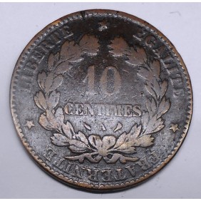 FRANCE 10 Centimes 1898 KM...