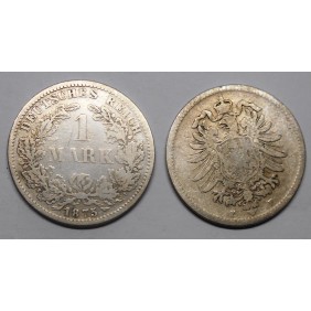 GERMANY EMPIRE 1 Mark 1875...