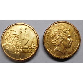 AUSTRALIA 2 Dollars 2001