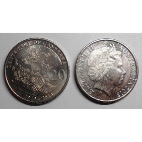AUSTRALIA 20 Cents 2013...