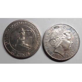 AUSTRALIA 20 Cents 2001 Sir...