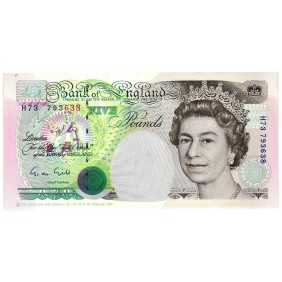 GREAT BRITAIN 5 Pounds 1990...