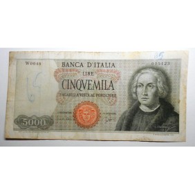 5000 Lire 1964 1 Caravella...
