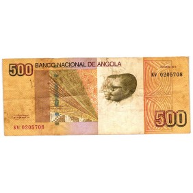 ANGOLA 500 Kwanzas 2012
