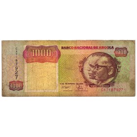 ANGOLA 1000 Kwanzas 1991