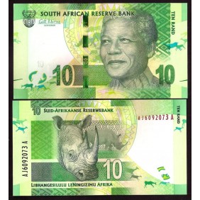 SOUTH AFRICA 10 Rand 2012