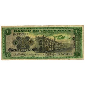 GUATEMALA 1 Quetzal 1972