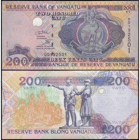 VANUATU 200 Vatu 2007