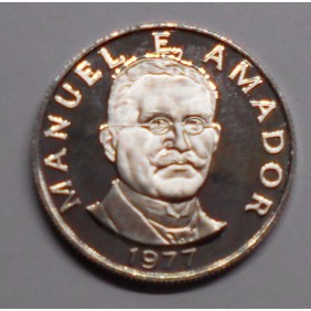 PANAMA 10 Centesimos 1977...