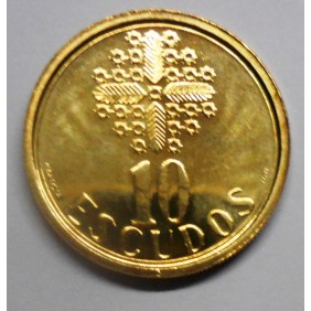 PORTUGAL 10 Escudos 1996