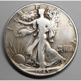 USA Half Dollar Liberty 1945