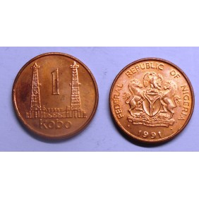 NIGERIA 1 Kobo 1991