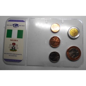 NIGERIA Set 1 +10 + 25 Kobo...