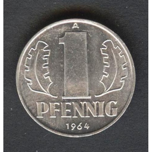 DDR 1 Pfennig 1964