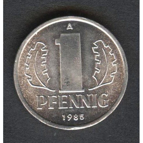 DDR 1 Pfennig 1985 UNC