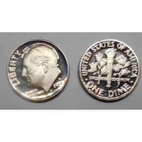 USA Roosevelt Dime 1983 S...