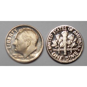 USA Roosevelt Dime 1988 S...