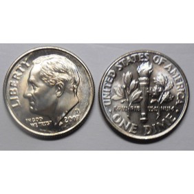 USA Roosevelt Dime 2007 D