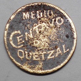 GUATEMALA 1/2 Centavo 1932