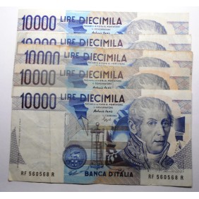 10.000 Lire Volta 1984...