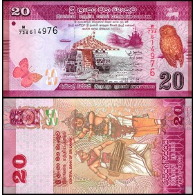 SRI LANKA 20 Rupees 2022