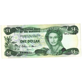 BAHAMAS 1 Dollar 1974 (1984)