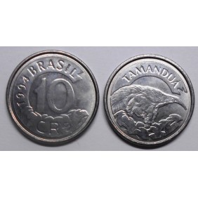 BRAZIL 10 Cruzeiros 1994...