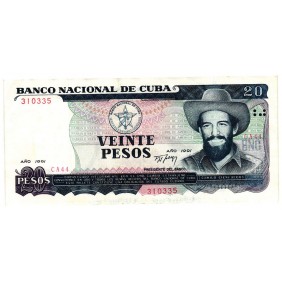 CUBA 20 Pesos 1991