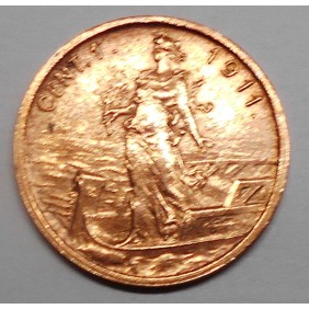 1 Centesimo 1911 FDC