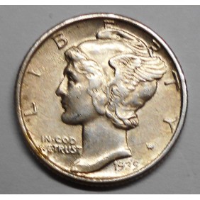 USA Mercury Dime 1939 AG