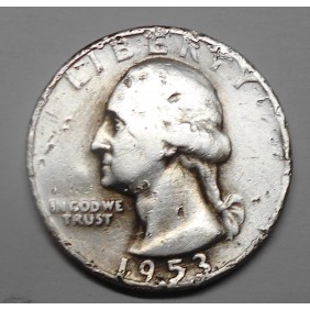 USA Washington Quarter 1953...