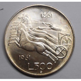 500 Lire 1961 Unità...